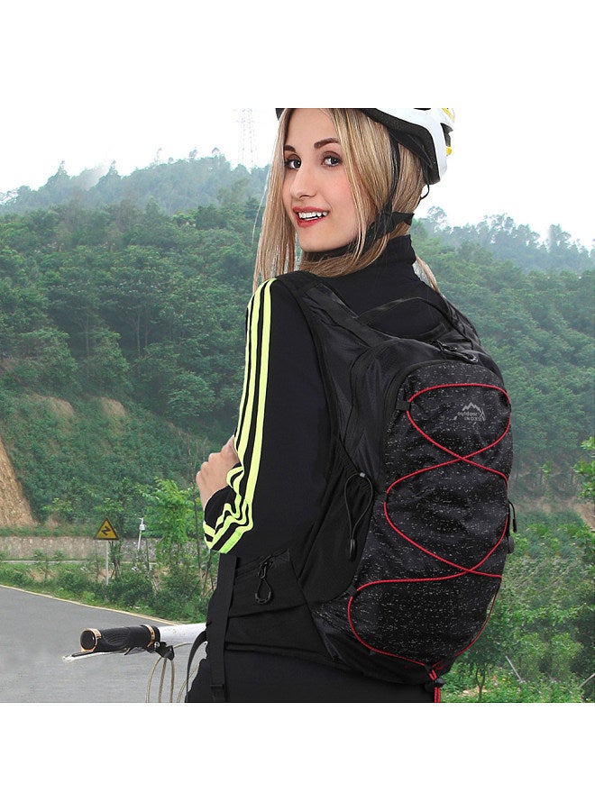 Outdoor INOXTO 12L Outdoor Running Backpack Bicycle Backpack Sports Vest Ultralight Riding Bag Women Men Breathable Jogging Sport Backpack For Camping Hiking Cycling Sport Bag  - Image 4