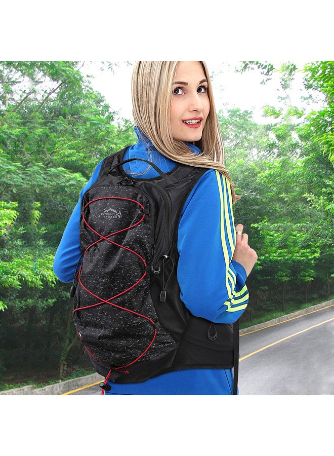 Outdoor INOXTO 12L Outdoor Running Backpack Bicycle Backpack Sports Vest Ultralight Riding Bag Women Men Breathable Jogging Sport Backpack For Camping Hiking Cycling Sport Bag  - Image 3