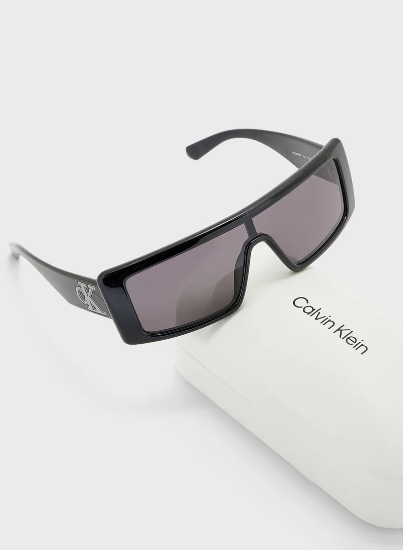 Calvin Klein Jeans Ckj23655S Oversized Sunglasses