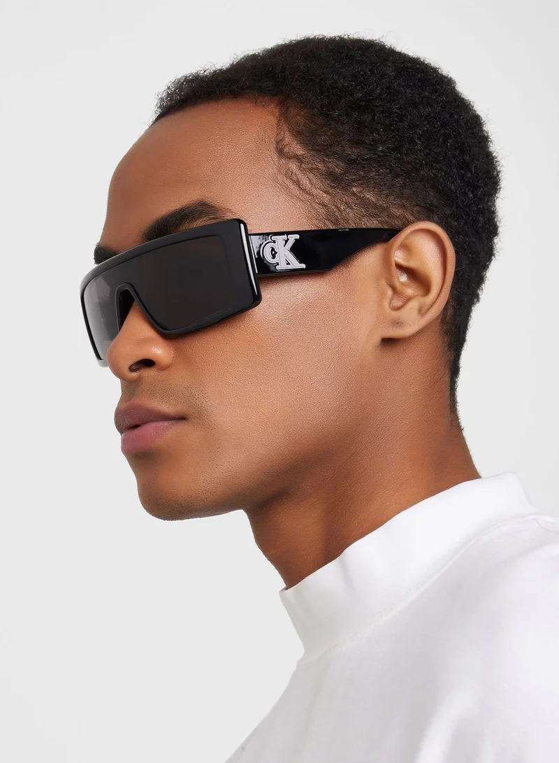 Calvin Klein Jeans Ckj23655S Oversized Sunglasses