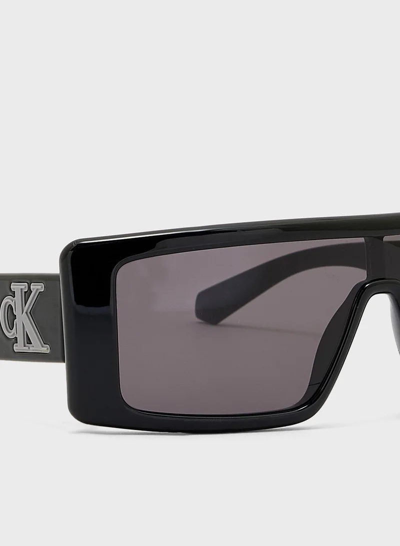 Calvin Klein Jeans Ckj23655S Oversized Sunglasses