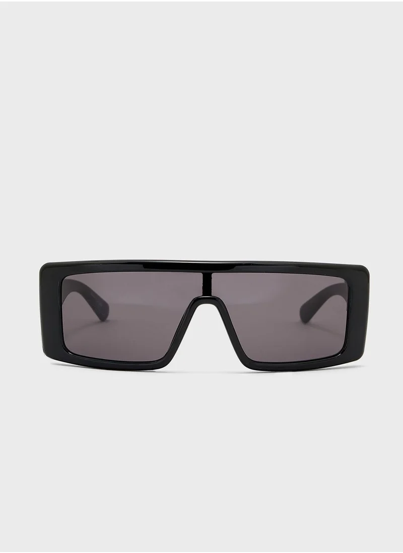 Calvin Klein Jeans Ckj23655S Oversized Sunglasses