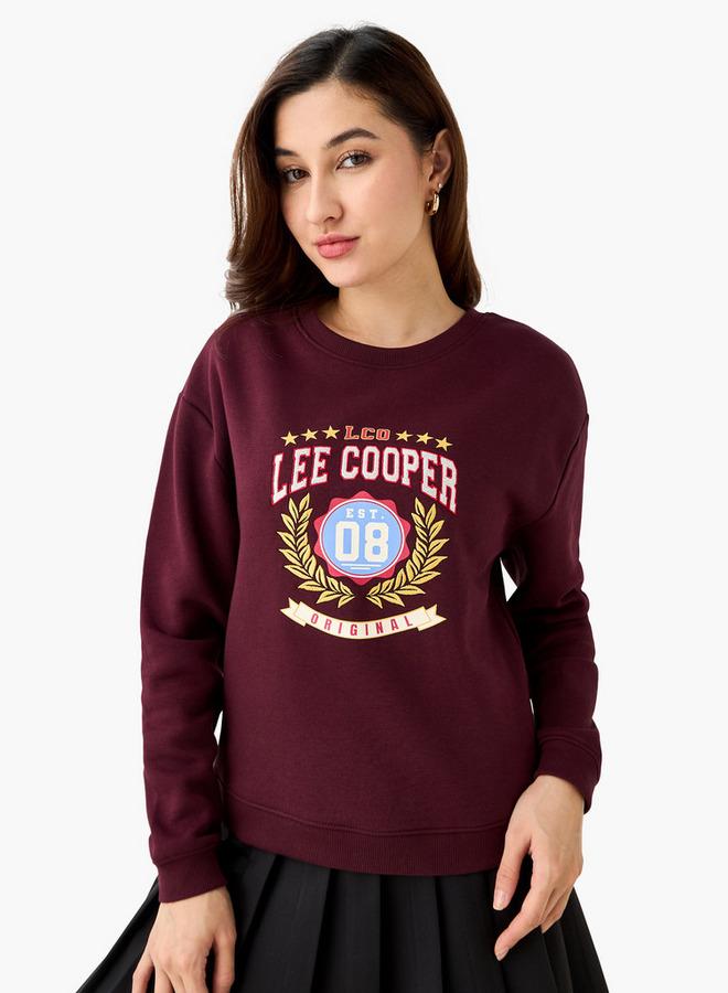 Lee Cooper Regular Fit Sweatshirt with Print - Image 1