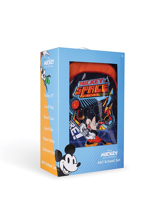 مجموعة حقائب سفر ديزني ميكي ماوس الفضائية 6 في 1 م...