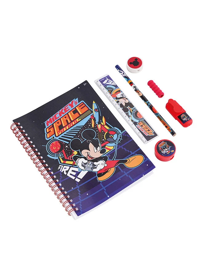 Disney 6 In 1 Disney Mickey Mouse Space Patrol Trolley Box Set 18 inches