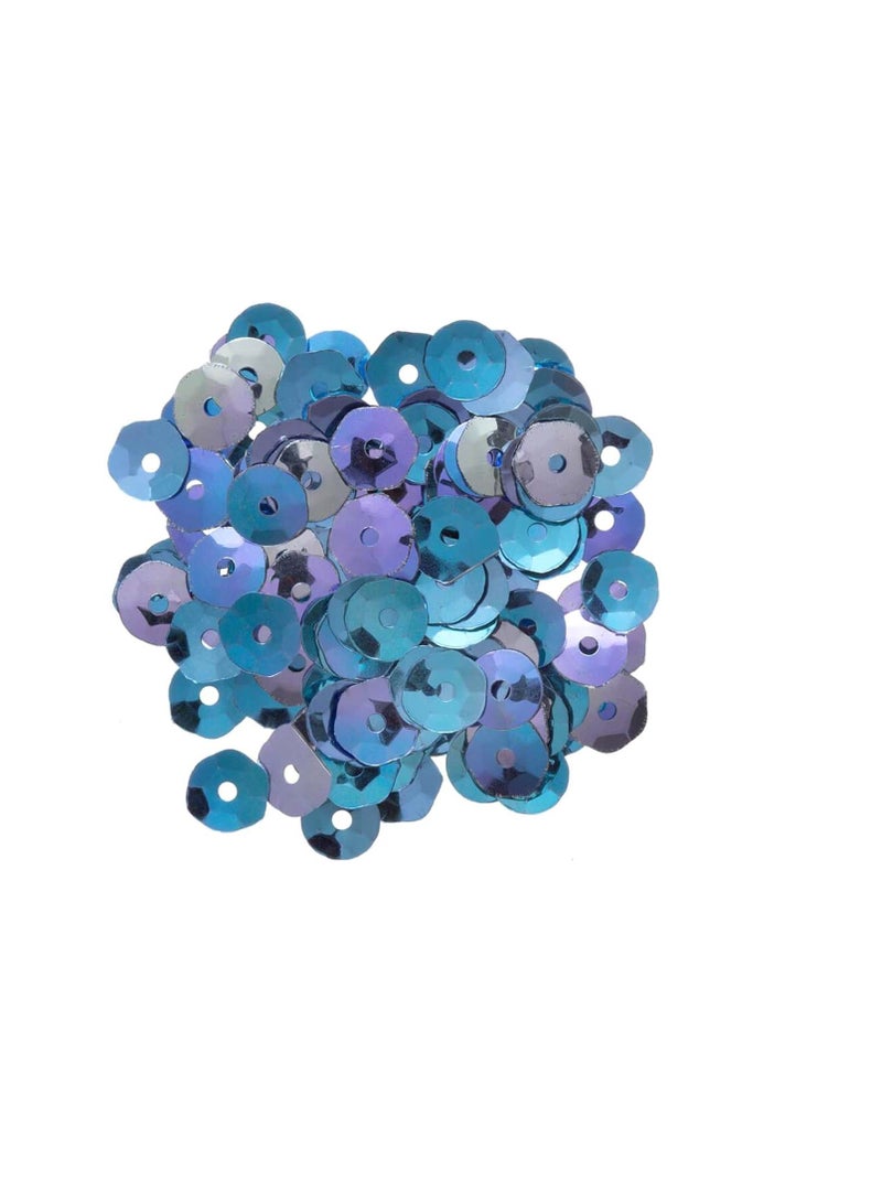 Pearlescent Mermaid Sequins: 5 Millimeters, 5 Grams - Image 2