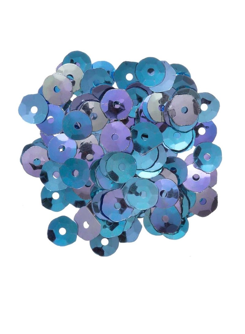 Pearlescent Mermaid Sequins: 5 Millimeters, 5 Grams - Image 3