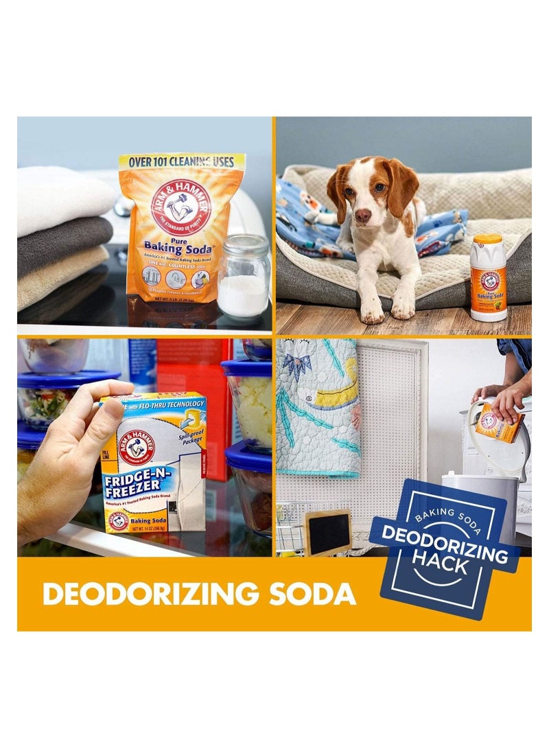 آرم آند هامر عبوتين من بيكربونات الصوديوم متعدد الإستخدامات - 907x2 جم - Image 5