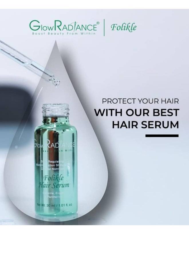 GlowRadiance - GlowRadiance Folikle Hair Serum 30ml - Image 1