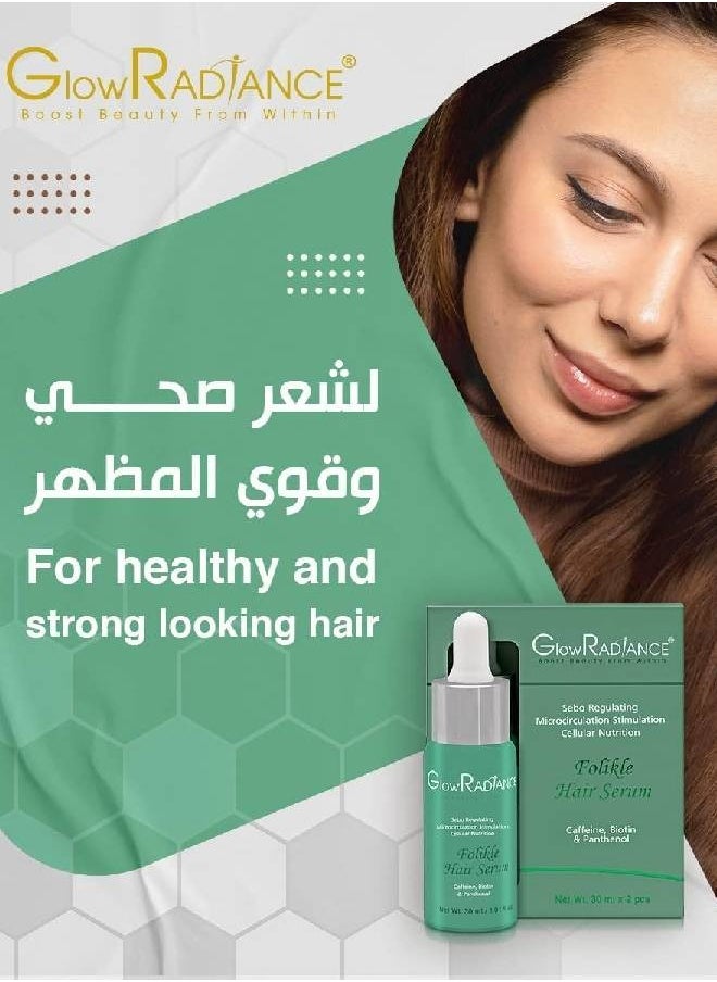 GlowRadiance - GlowRadiance Folikle Hair Serum 30ml - Image 1