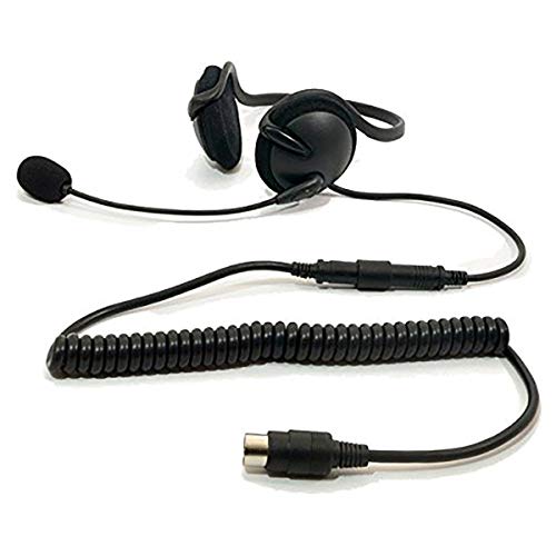 iMC Motorcom HS-H140P Half-Helmet and Helmetless Headset for 7 Pin Harley Davidson Audio Systems - Image 3