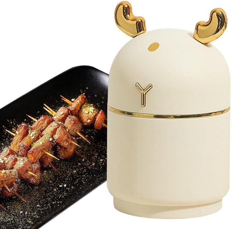 Doratik Toothpick Holder Dispenser Toothpick Box Cute Deer Shape Automatic Toothpick Holder Creative Antler Toothpick Storage Box Kitchen Desktop Toothpick Jar - Image 3