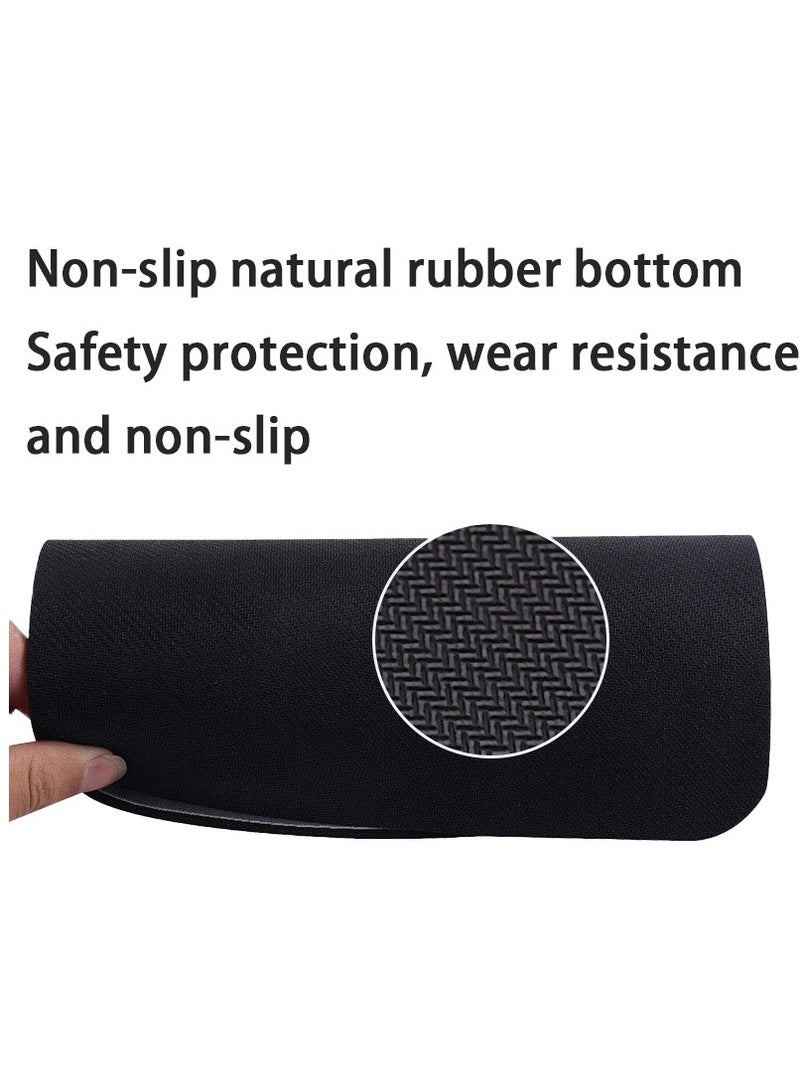 راحة معصم الفأرة السوداء، رغوة الذاكرة، دعم راحة المعصم، مع قاعدة غير انزلاقي للحاسوب، الألعاب، المكتب، للطباعة السهلة، الإغاثة من الألم - Image 4