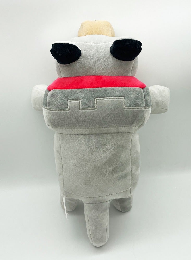 Plush wolf 40cm stuffed animal doll, soft doll inspired by the character of the game Minecraft, suitable for children and friends as gifts - Image 5