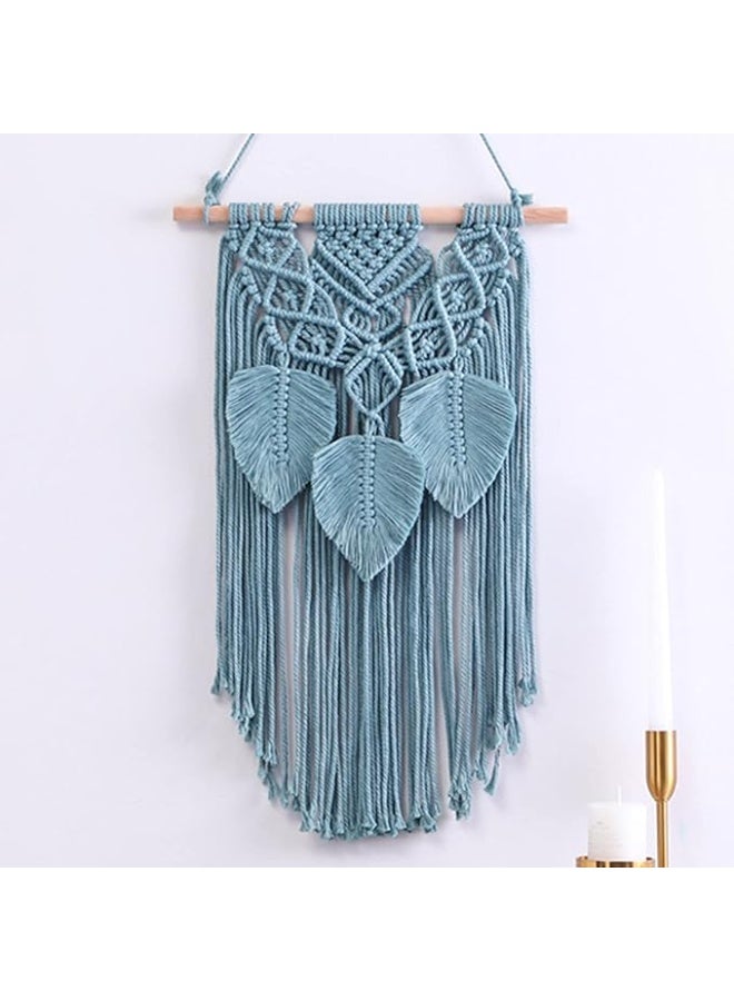 Antikiano Macrame Wall Hanging – Handmade Cotton Decor – Size 65×35 cm - Image 1