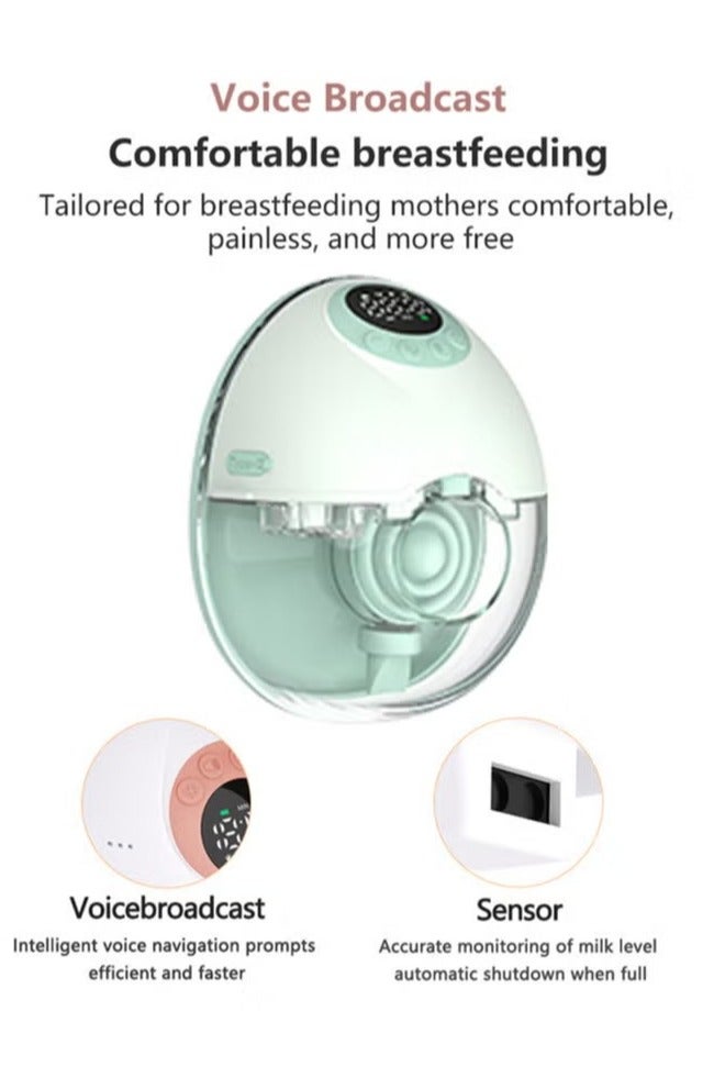 جونيس مضخة الثدي الكهربائية القابلة للارتداء اليدين الحرة - Image 3