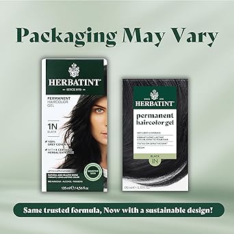 Herbatint جل صبغة الشعر العشبية الدائمة هيرباتينت 1N أسود 456 أونصة - Image 2