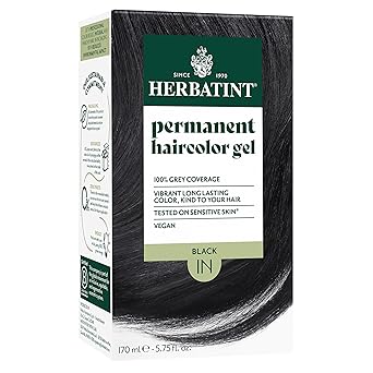 Herbatint جل صبغة الشعر العشبية الدائمة هيرباتينت 1N أسود 456 أونصة - Image 1