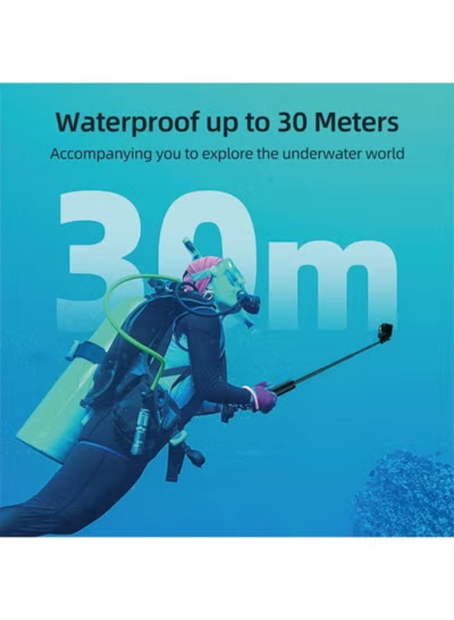 TELESIN 4 in 1 Selfie Stick Floating Hand Grip Tripod Waterproof Extendable Selfie Monopod for GoPro Hero 13, 12, 11, 10, 9, 8, 7, 6, 5, 4, 3, 3+、DJI OSMO、Insta360 and Most Action Camera - Image 5
