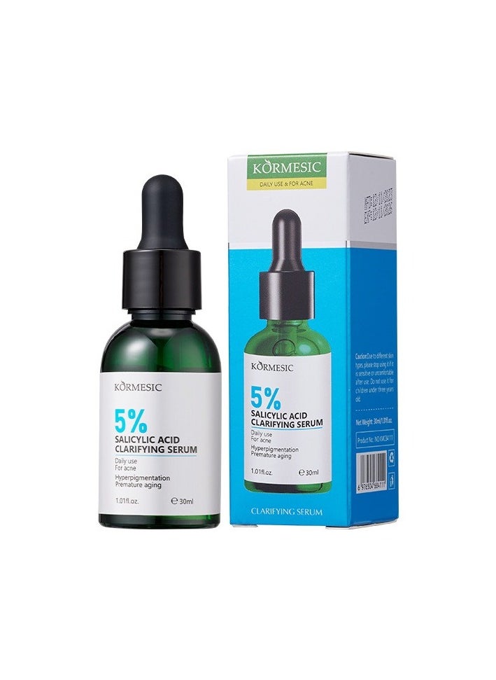 Kormesic - Salicylic Acid 5% Purifying Serum - Deep Clean & Skin Detox 30ml - Image 1