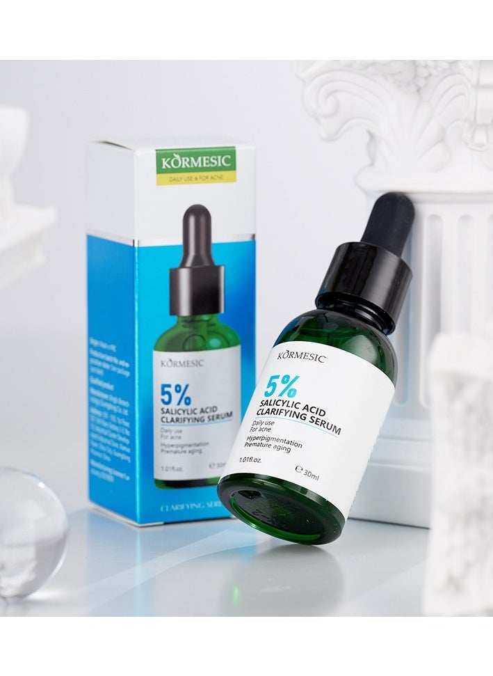 Kormesic - Salicylic Acid 5% Purifying Serum - Deep Clean & Skin Detox 30ml - Image 1