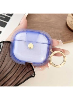 Case Cover For AirPods 3 Magnetic Clear Armor TPU TWS Earphone Case Blue