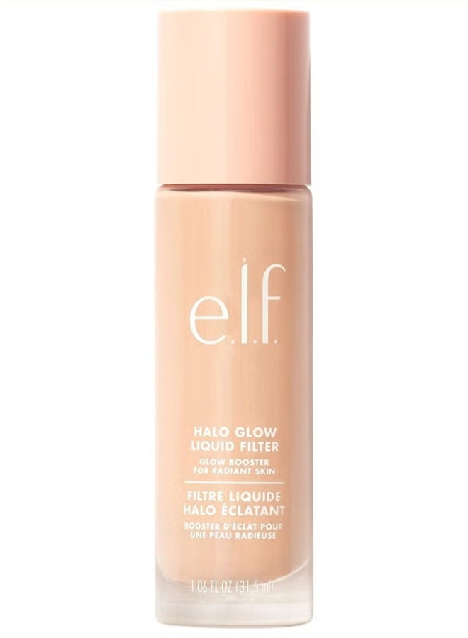 Halo Glow Liquid Filter Illuminating Liquid Glow Booster For A Radiant Complexion Infused With Hyaluronic Acid Fair- Light