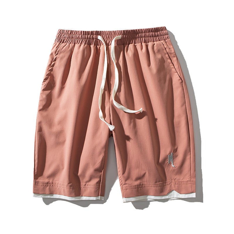 2023 Boys Ice Silk Shorts Perspiration Breathable Loose Casual Sports Pants Men'S Explosions - Image 3