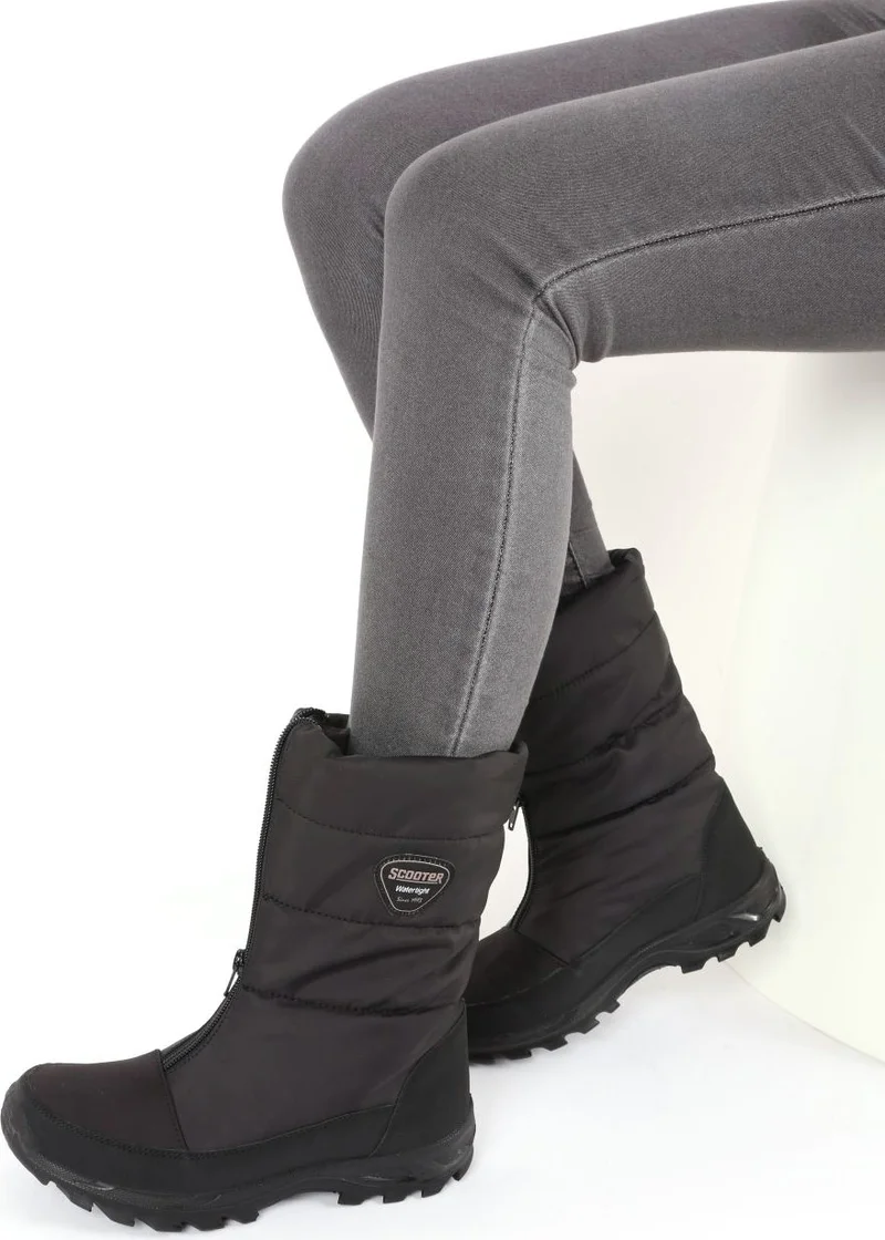 سكوتر Waterproof Black Women's Shoes Z5547TS