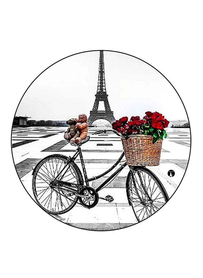 RKN Effiel Tower Printed Large Pin Multicolour - Image 1