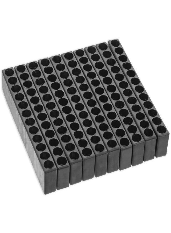 EupHHonycs 10PCS 12 Holes Hex Shank Bit Holder, Plastic Hex Shank Screwdriver Bit Holder, Screwdriver Bit Holder Storage Organizer, Screw Driver Holders Organizers Case for 1/4 Inch Hex Shank - Image 1