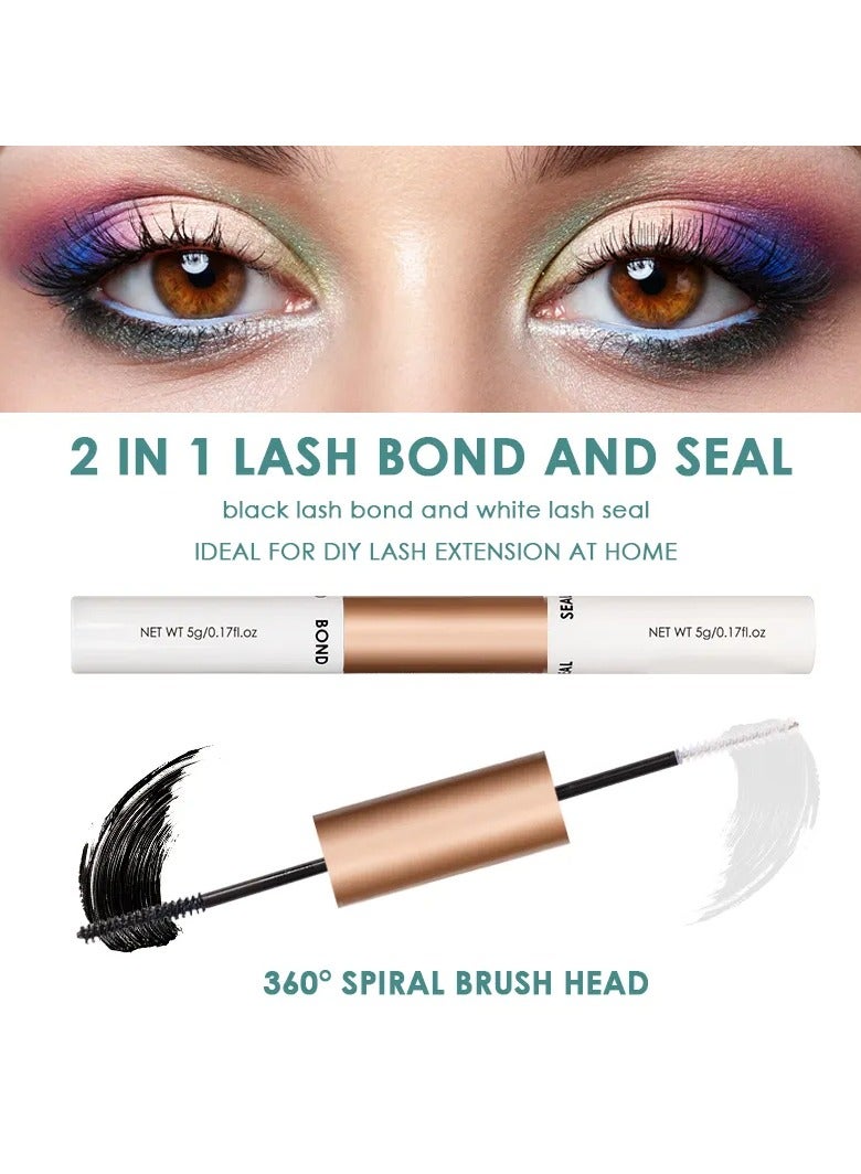 BOSART 144 Root False Cluster Lashes， DIY Eyelash Extension  Lashes， Natural Look， Reusable Lashes，High-grade Fiber Large Capacity ，with Tweezer - Image 3