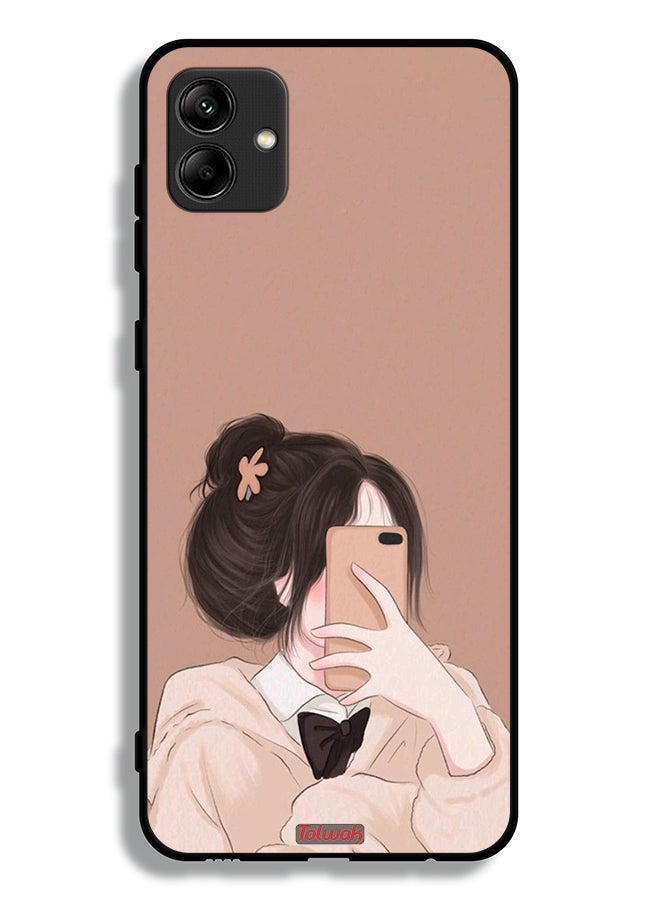 Tolwak Samsung Galaxy A04 Protective Case Cover Making Selfie - Image 1