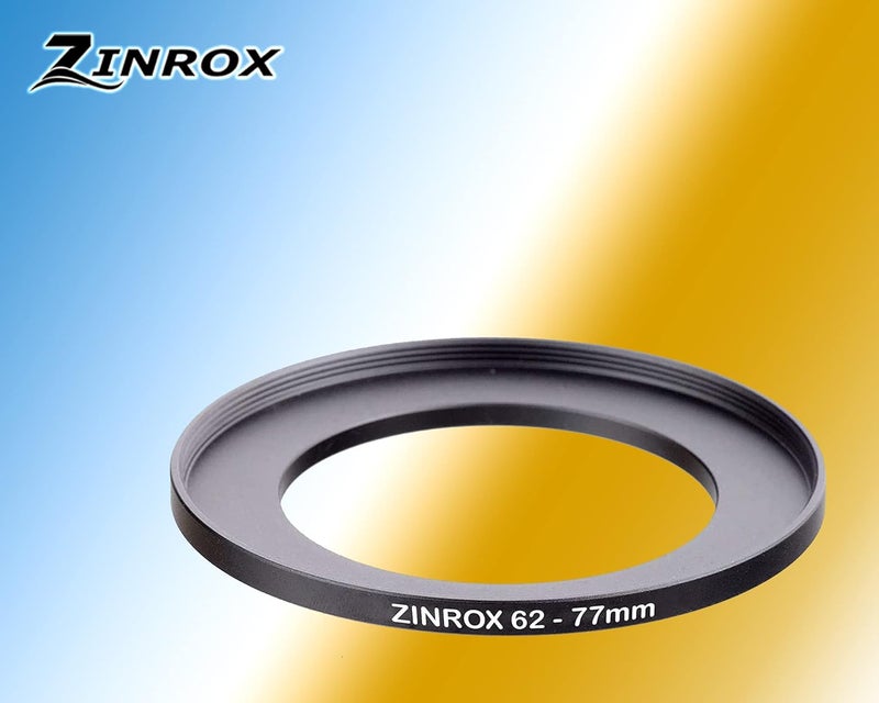 ZINROX ® 62-77mm Step Up Lens Filter Adapter Ring, Set of 1 Piece - Size :-62mm to 77mm Stepping Ring - Image 4