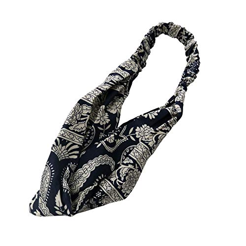 GETACOTA 12 Pack Women's Knot Turban Headbands Boho Head Bands Twisted Criss Cross Head Warps Hair Band Elastic Plain Hair Accessories for Women Girls (mul_319) - Image 5