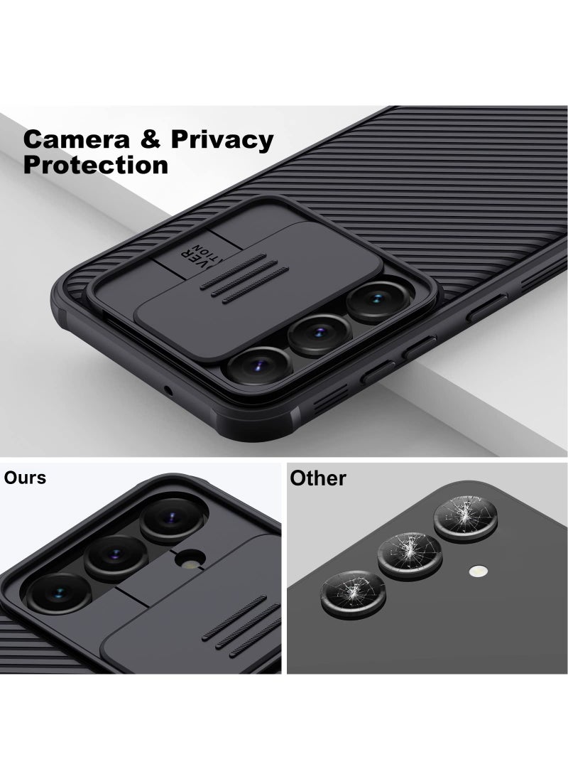 Nillkin For Samsung Galaxy A-55 5G Case TPU Shockproof Airbag Bumper, Camera Lens Protection Slide Cover Phone Case, Anti-Fingerprint Slim Fit Mobile Back Cover  - Image 3