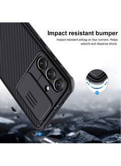Nillkin For Samsung Galaxy A-55 5G Case TPU Shockproof Airbag Bumper, Camera Lens Protection Slide Cover Phone Case, Anti-Fingerprint Slim Fit Mobile Back Cover  - Image 4