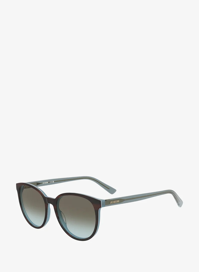 MOSCHINO LOVE MOL103/S Sunglasses Gold Round