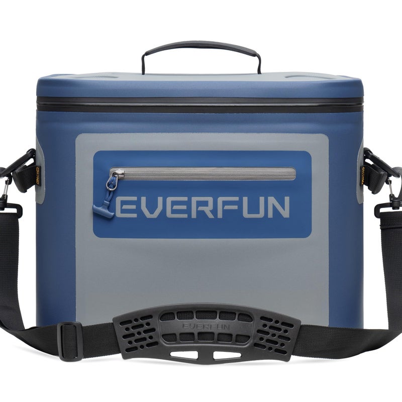 EVERFUN Soft Cooler 30 Can, Portable 24qt Insulated Small Cooling Lunch Box for Men and Women, Leakproof Ice Chest Bag for Travel, Beach, Camping, Boating, Fishing, Tailgating, Work and Picnic - Image 1