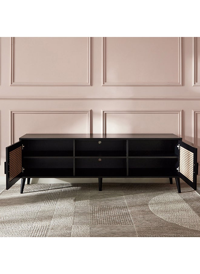 Nordic Rattan TV Unit for TVs up to 70 inches 40 x 55 x 160 cm