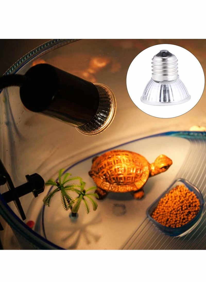 Y&D - Reptile Lamp Bulb Turtle Basking Light Heating Sun for Lizard Snakes Spiders - Image 1