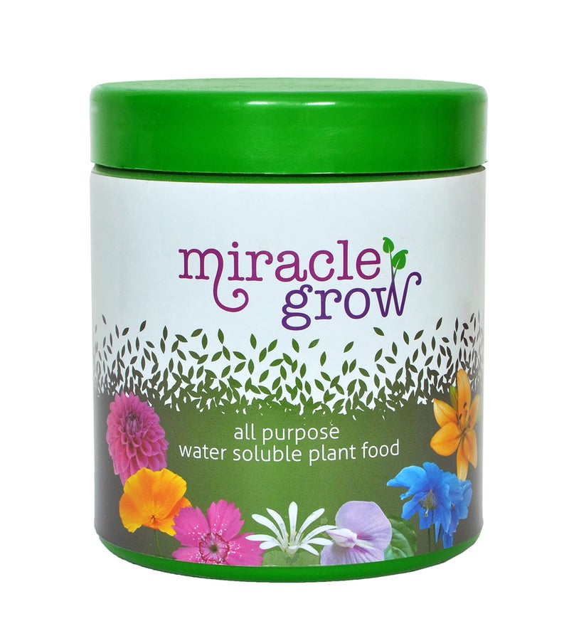 DIVINE TREE Miracle Grow All Purpose Water Soluble Organic Plant Food, Perfect for Lush Green Leaves and Beneficial Removing The Yellowness of The Leaves (150gm) - Image 1