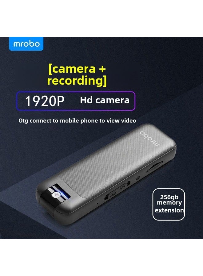 Generic Recording Camera Professional HD Video Recorder Convenient Large Capacity Video Recorder Recording Pen Motion Camera-Body Color:D3 Ultra-clear Night Vision Version  - Official Standard  - Image 1