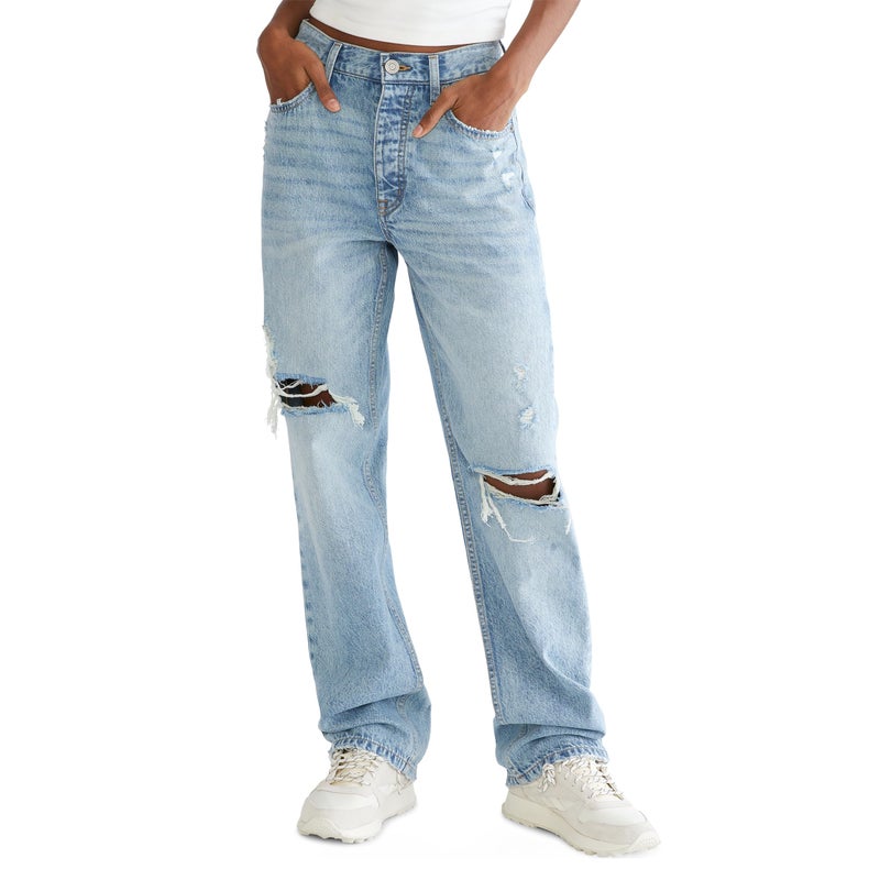 Aeropostale Aero Baggy Jean, Medium Wash, 10 Regular - Image 1