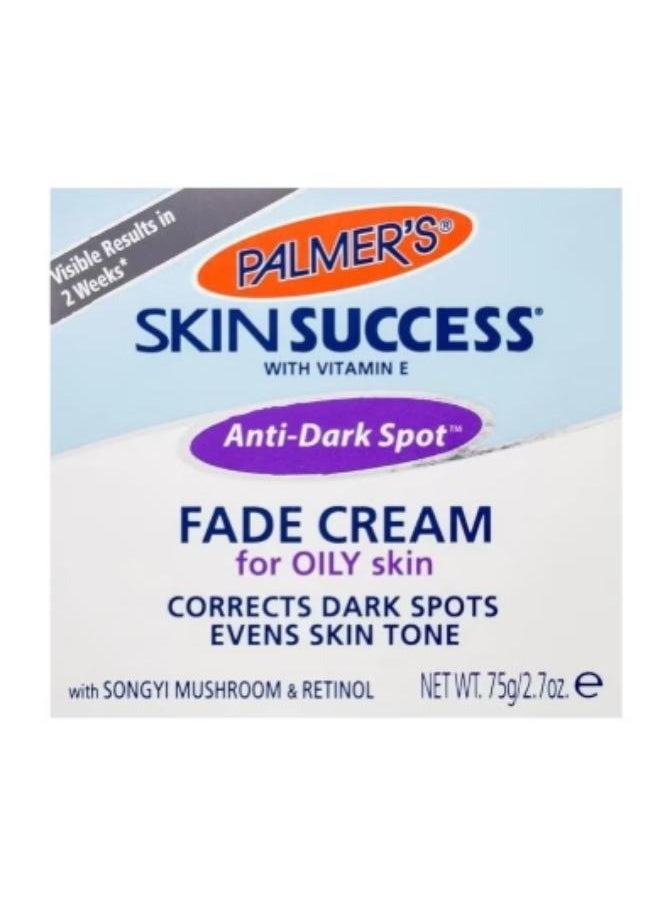 PALMER'S - Skin Success Anti Dark Spot Fade Cream For Oily Skin 75 g - Image 1