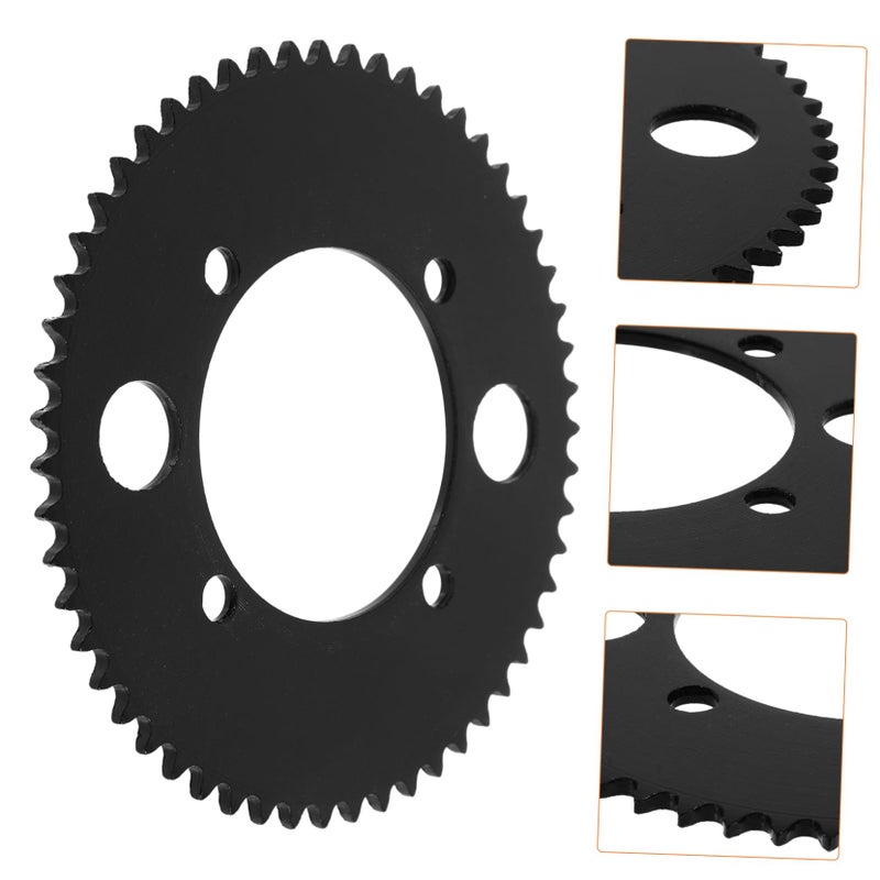 Motorcycle Rear Sprocket 4 Holes Steel Off Road Chain Replacement 44 Teeth - Image 4