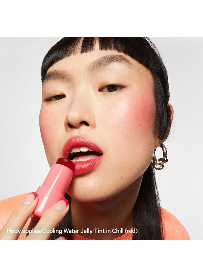 Cooling Water Jelly Tint Lip + Cheek Blush Stain, Blush Stick for Cheeks, Jelly Blush Stick, Longlasting Non-Stick, Paraben-Free, 0.17 oz (Chill) - Image 4