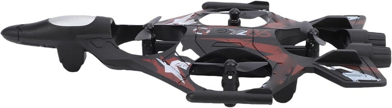 360 Flip LED Lights RC Airplane Remote Control Fixed Wing Aircraft 2.4G 3 Speed Modes Altitude Hold System for Beginners, Stable Hovering Easy Control (Red) - Image 2