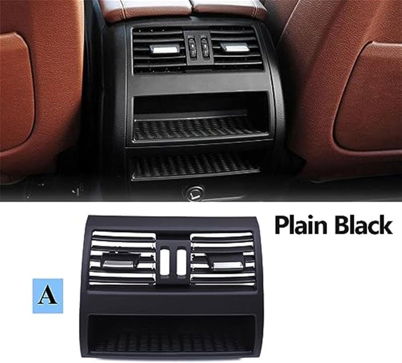 QASULER Car AC Air Conditioner Rear Console Grill Panel Cover - Image 5