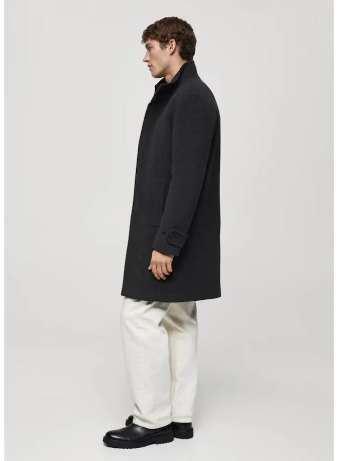 Mango Man Quilted Wool Inner Coat